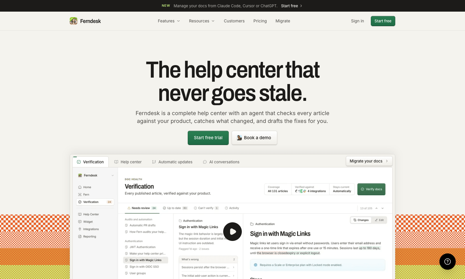 Ferndesk