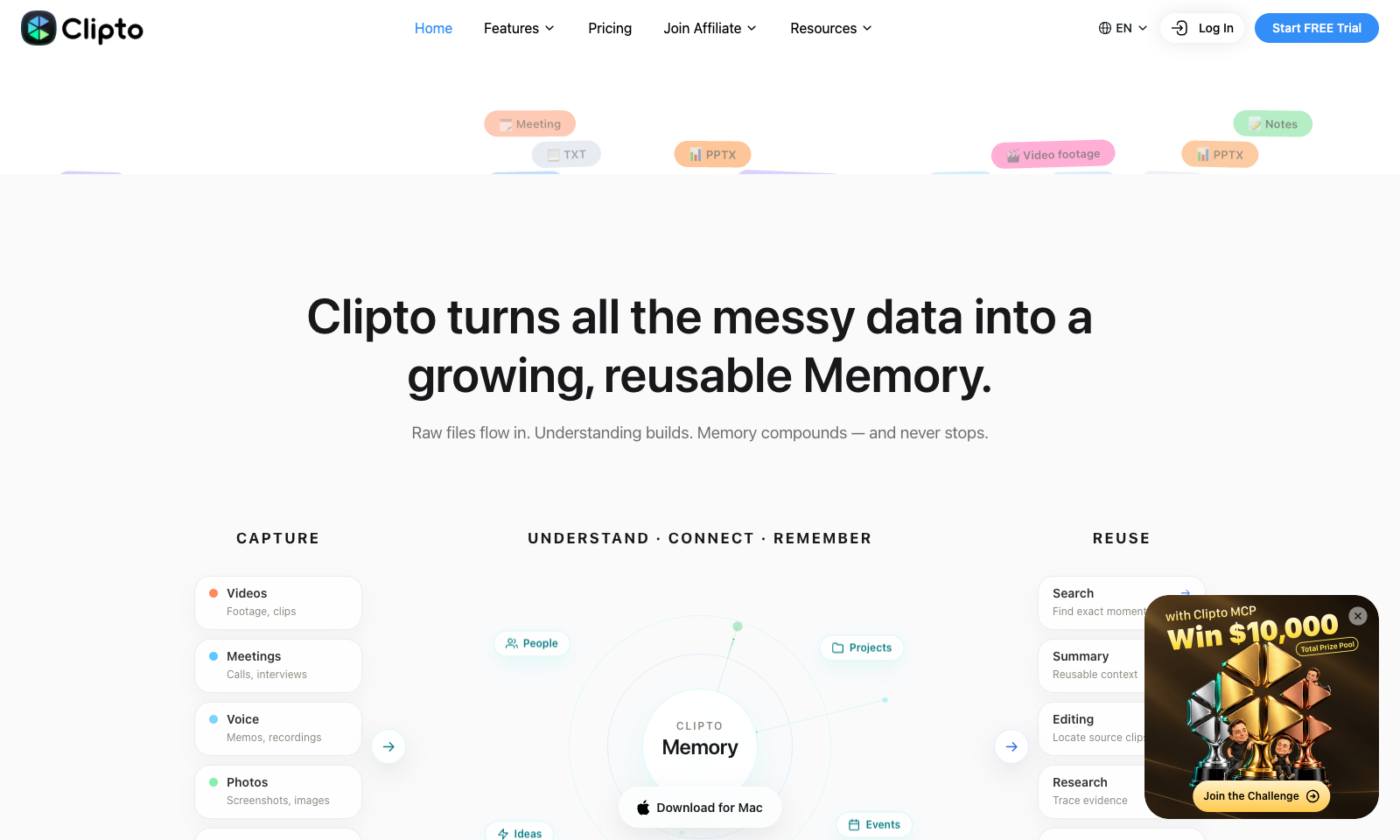 Clipto screenshot