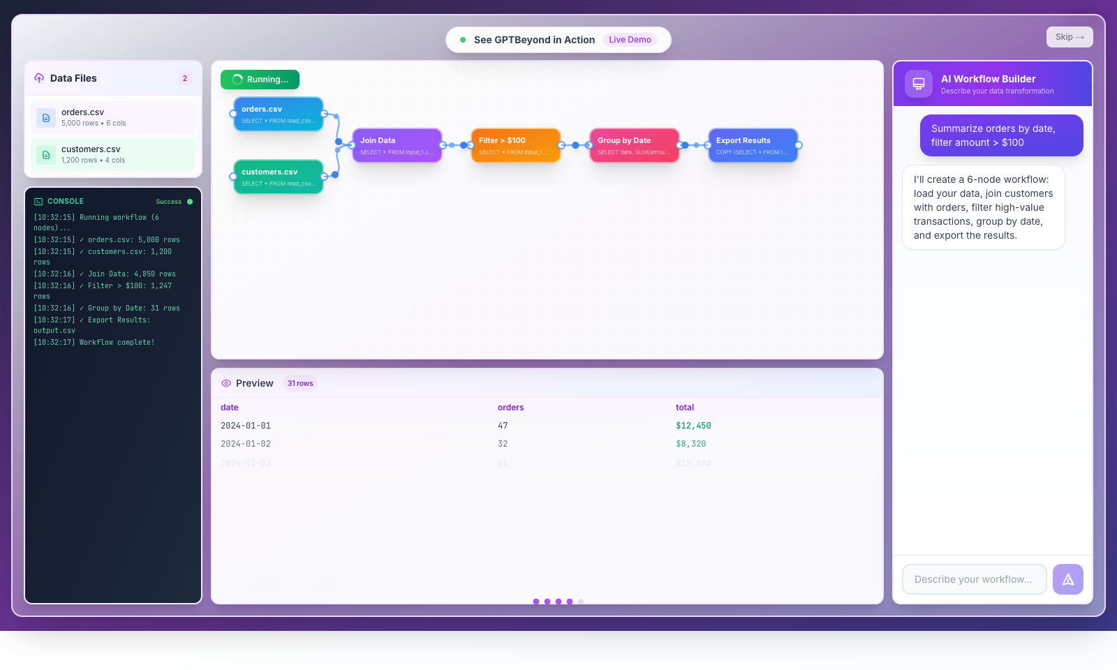 Ekselio by GPTBeyond screenshot
