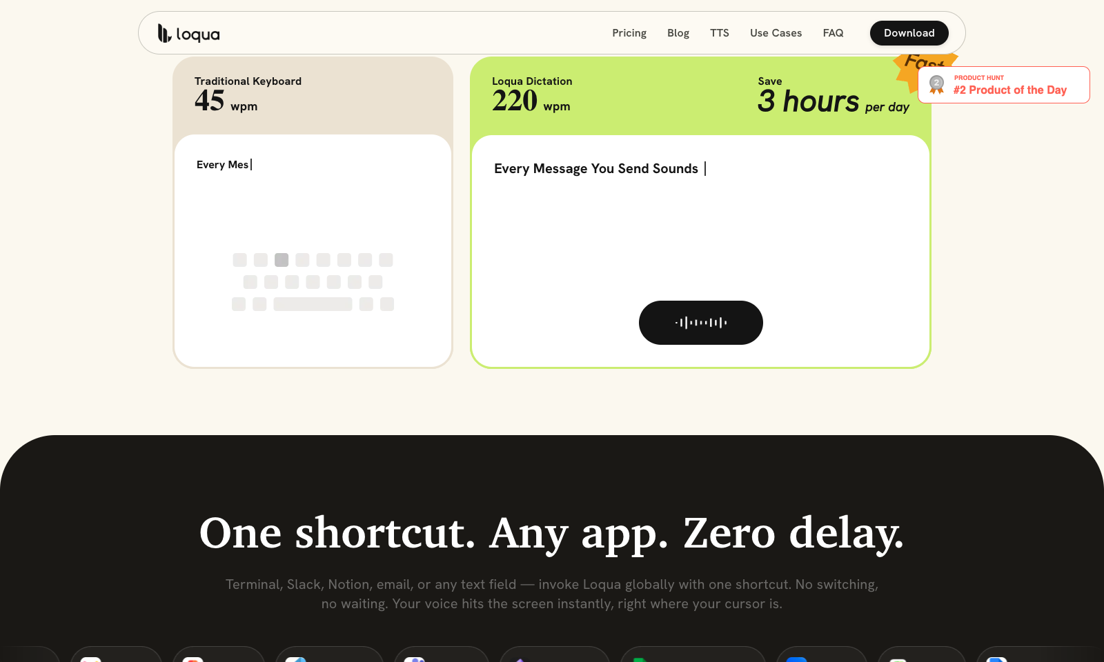 Loqua screenshot